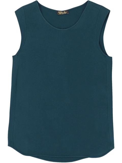 scoop-neck vest