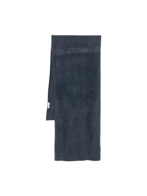 brushed mohair scarf