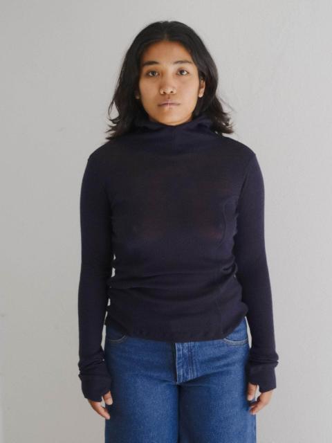 Hanifa Hoodie - Fine Wool Rib