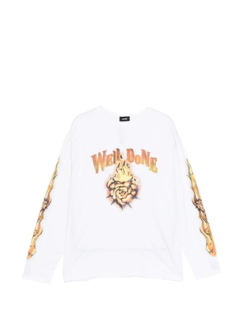 graphic-print T-shirt