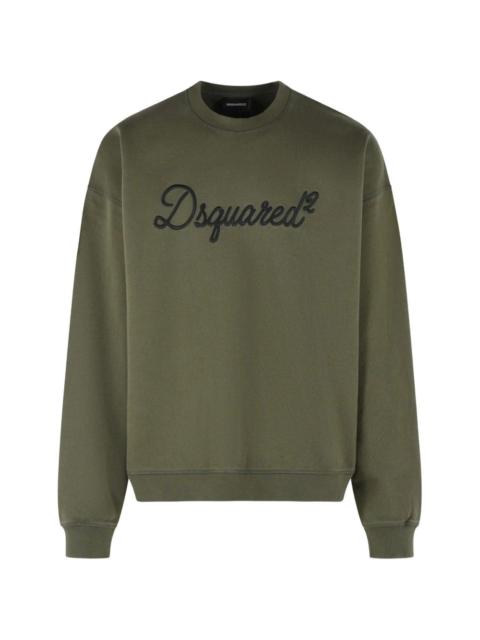 logo-detail cotton sweatshirt