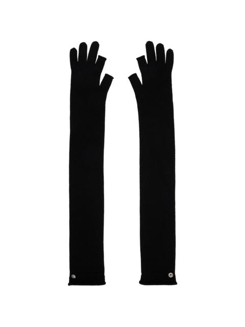 Black Concordians Rasato Knit Opera Gloves