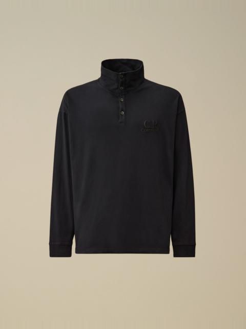 20/1 Jersey Long Sleeve Boxy Polo