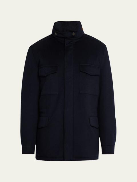 Men's Traveller Water-Resistant Cashmere Field Jacket