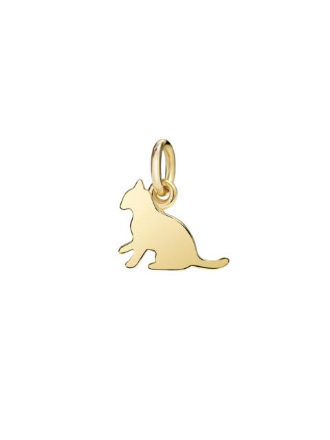 YELLOW GOLD CAT CHARM