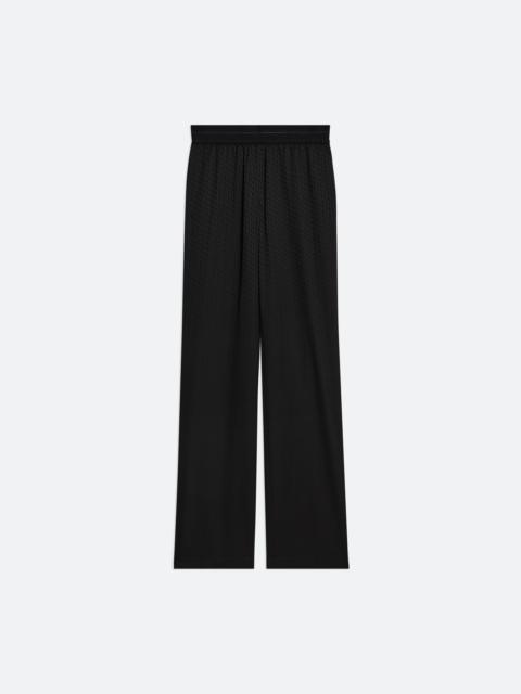 JACQUARD CAR TROUSERS