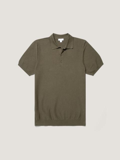 Knit Polo Shirt