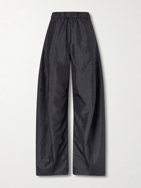 Winslow Crinkled-shell Barrel-leg Pants