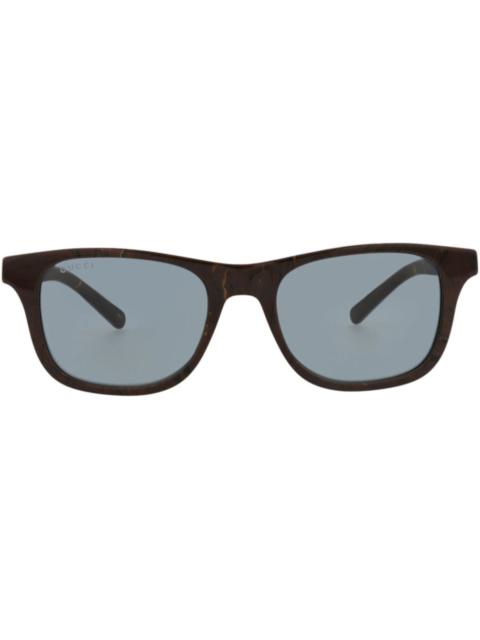 Gucci Square-Frame Recycled Acetate Sunglasses Brown Brown Grey (GG1671S-30015460-003)