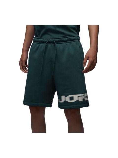 Air Jordan MVP Fleece Shorts Asia Sizing 'Dark Green' FV7232-366