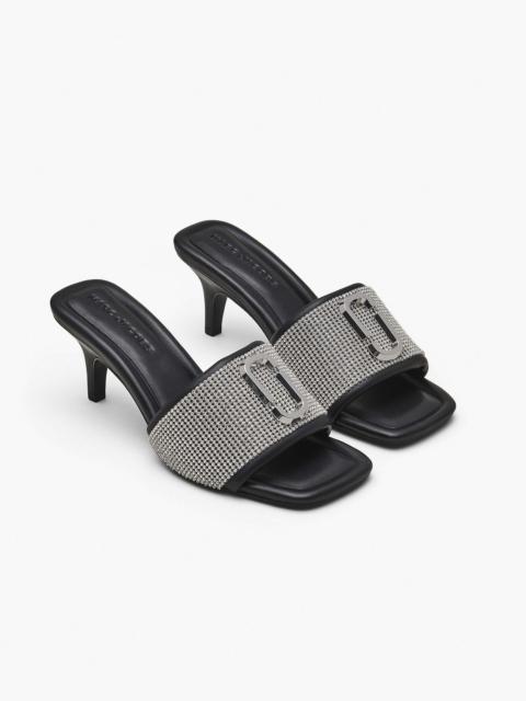 THE RHINESTONE J MARC HEELED SANDAL