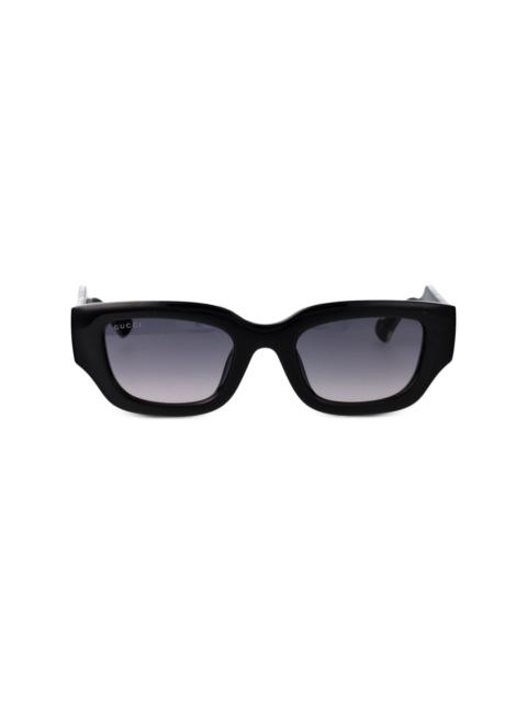 GG rectangle-frame sunglasses