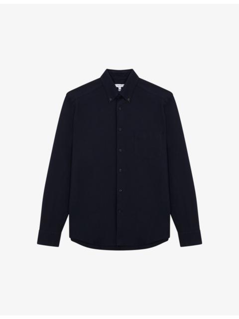 Greenwich button-down cotton Oxford shirt