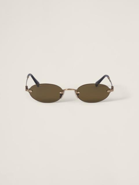 Miu Miu Logo sunglasses