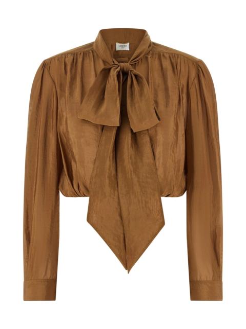 Lavallière neck blouse