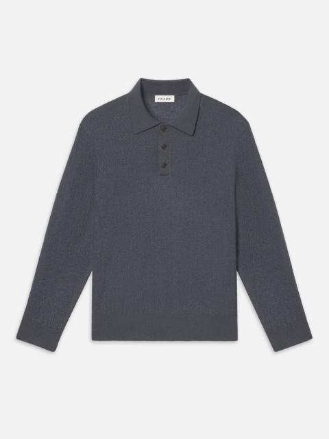 Long Sleeve Polo Sweater