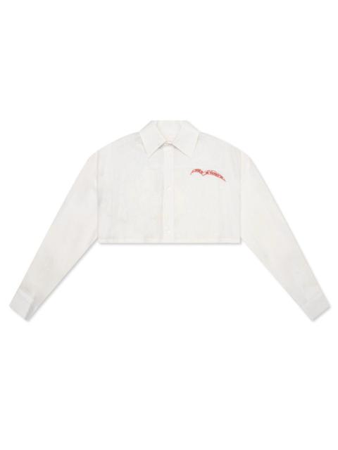 MARNI X NO VACANCY INN WOMEN'S SHIRT - LIMESTONE