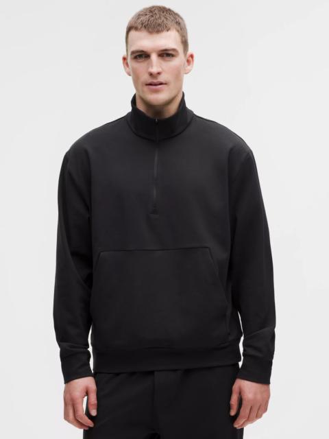Heavyweight Soft Jersey Half Zip