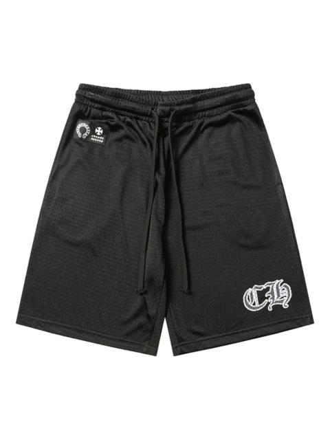 logo-patch shorts