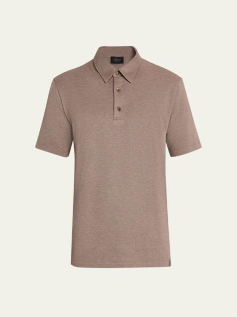 Men's Jersey Pique Polo Shirt