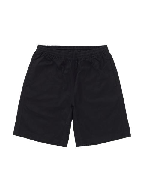 Supreme Jacquard Logo Twill Short Black