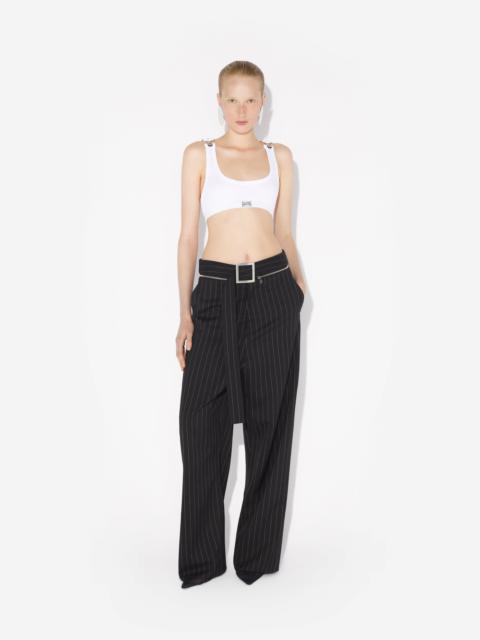 Jean Paul Gaultier タグ付 レザーレースアップパンプス Jean Paul Gaultier Leather Top - Size M
