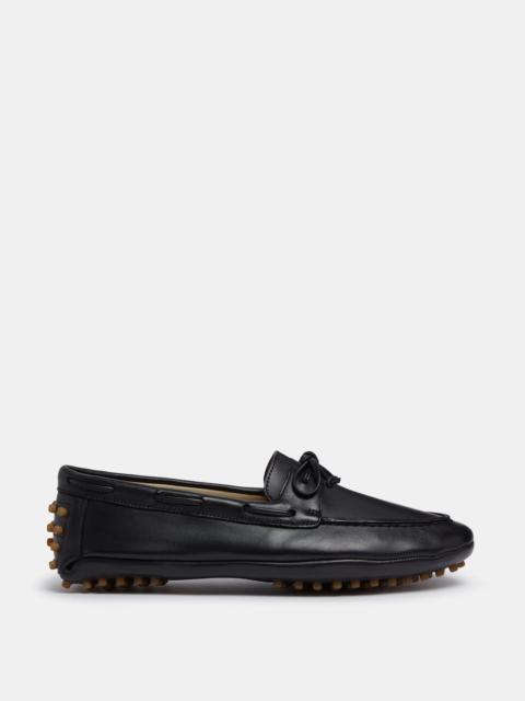Driver Moccasin / Black Leather