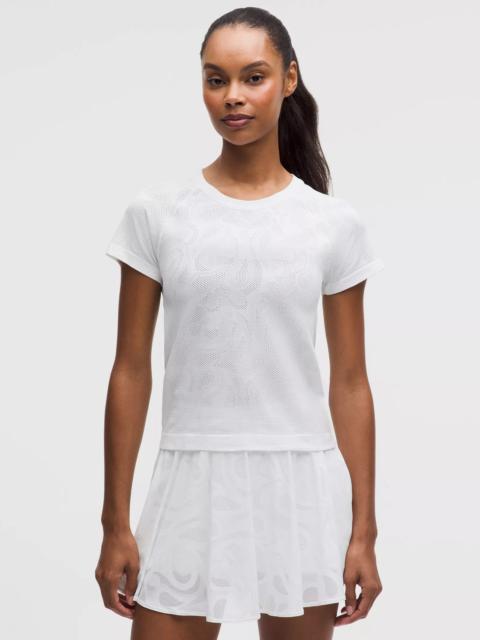 Swiftly Tech Short-Sleeve Shirt 2.0 Waist Length *Paisley