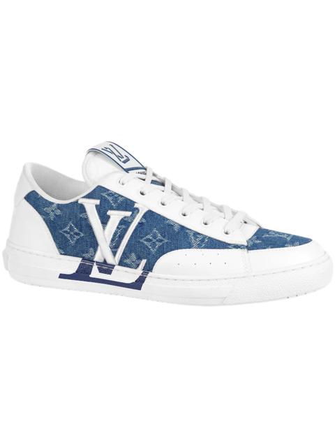 Louis Vuitton Charlie Trainers Monogram Denim White Blue
