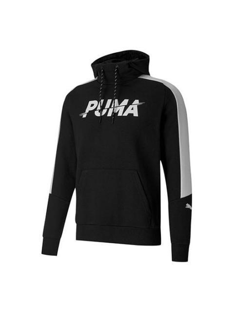 PUMA Modern Logo Printing Contrasting Colors Sports Black 585191-01