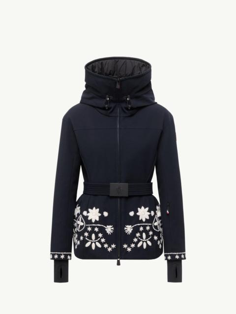 Blaye Embroidered Hooded Insulated Ski Jacket