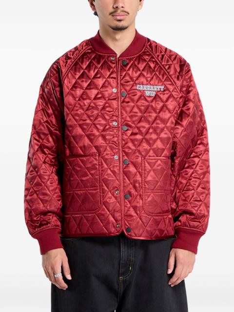 embroidered-logo jacket