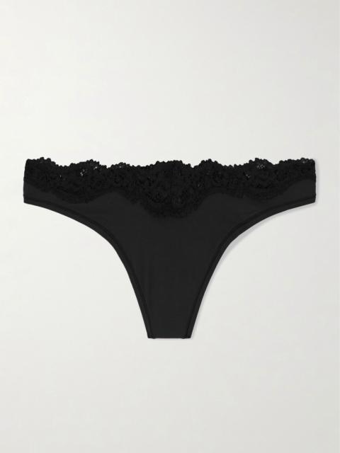Fits Everybody Lace Dipped Thong