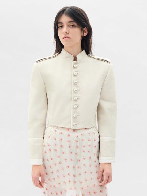 Ann Demeulemeester Harris Marsina Jacket - B0014200-FA728-215