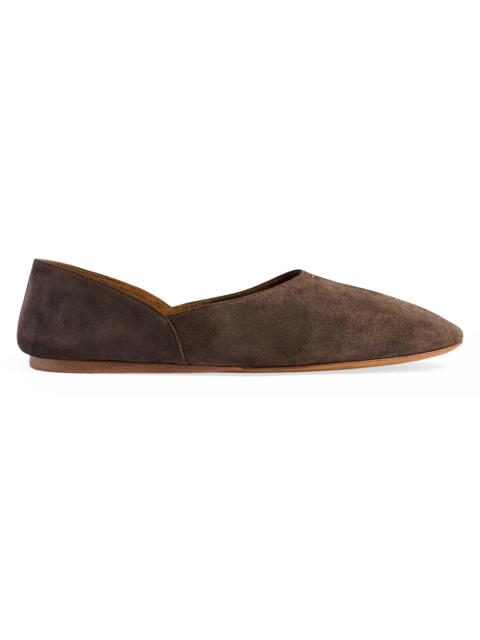 Women's Jane Suede Flats - Sable