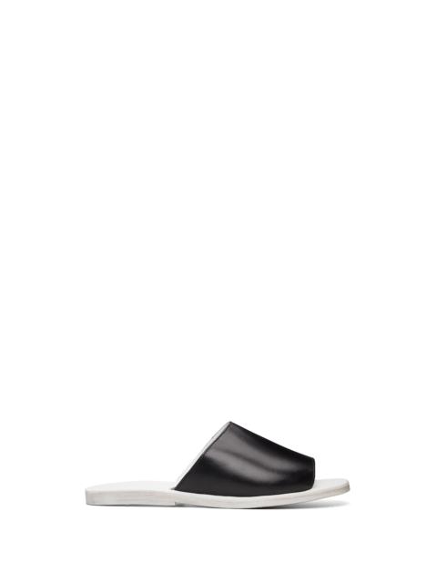 Black & White Leather Sandals