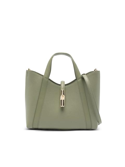 Goccia leather tote bag