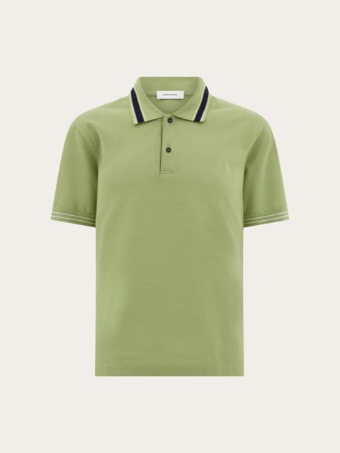 Short sleeve polo shirt