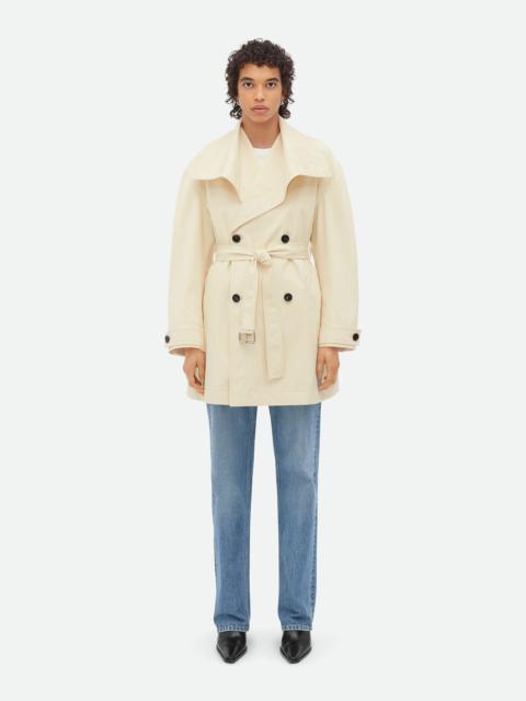 Light Cotton Twill Trench Coat