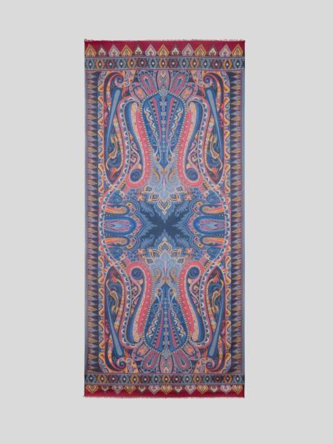 FLORAL PAISLEY SCARF