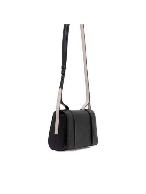 mini Riva S leather flap crossbody bag