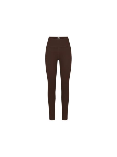 SKIMS x TNF Dotknit Legging Cocoa