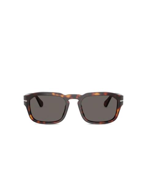 tortoiseshell square-frame sunglasses