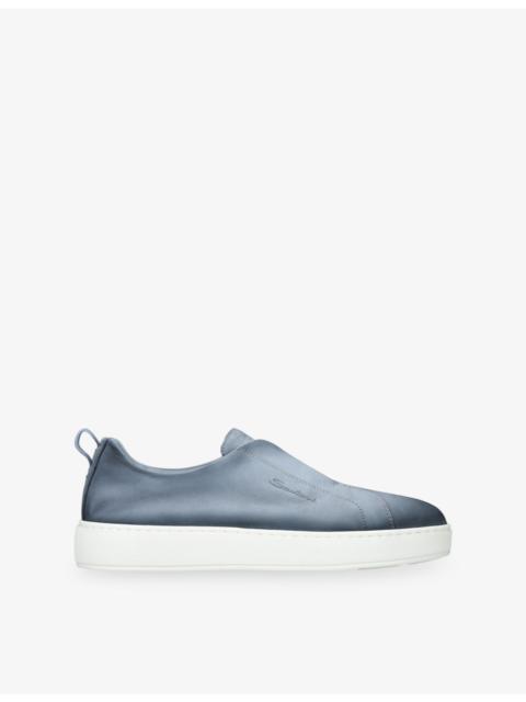 Clean Icon Nubuck-Leather Trainers
