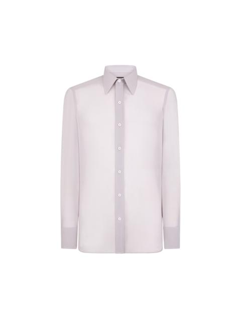 CREPE SATIN SLIM FIT SHIRT