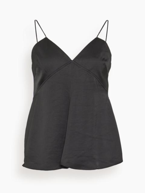 Elise Spaghetti Strap Cami in Black