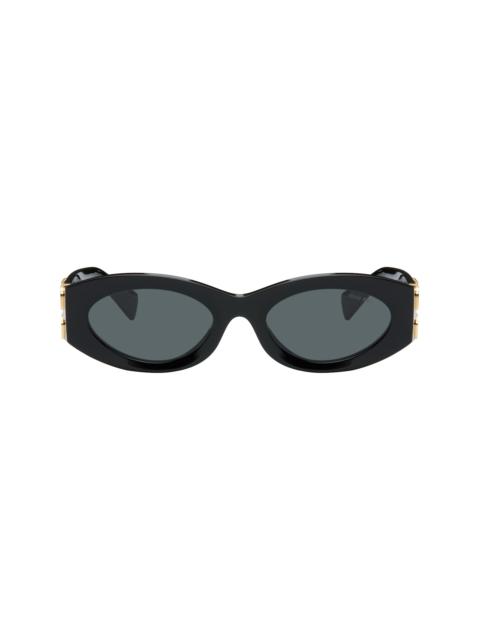 Black Miu Glimpse Sunglasses