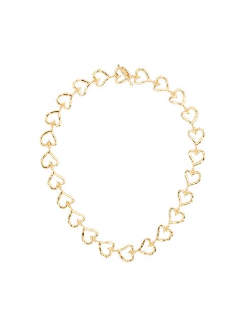 heart-link necklace