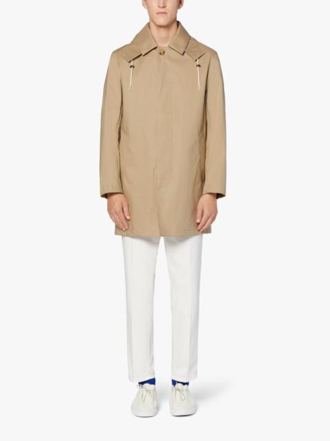 CAMBRIDGE HOOD FAWN RAINTEC COTTON COAT | GMC-112
