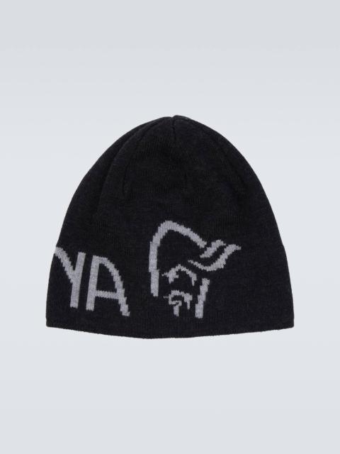 Logo wool beanie
